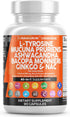 Clean Nutraceuticals L Tyrosine 1000mg Mucuna Pruriens 6000mg Bacopa Monnieri 500mg Ashwagandha 4000mg Focus Supplement w/N-Acetyl Cysteine 600mg ...