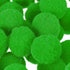 MECCANIXITY Pom Felt Balls Felting Fabric 1.5cm 15mm Green for Home Crafts Project DIY Pack of 300...