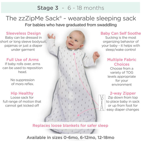 SwaddleDesigns Cotton Muslin Sleeping Sack, Unisex Baby Wearable Blanket, Swaddle Transition Sleeping Bag, Mommy & Baby Giraffe, Yellow, Medium 6-...
