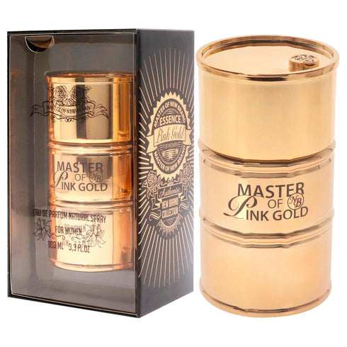 New Brand Perfumes New Brand Master of Essence Pink Gold EDP Spray Women 3.3 oz...
