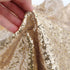 B-COOL Christmas Tree Skirt Champagne Gold Sequence Xmas Tree Skirts 48inch Round Sequin Tree Skirt Personalized Xmas Decor Home Decor Skirting...