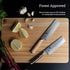 Shun Cutlery Small Hinoki Cutting Board, 10.75" x 8.25" Small Wooden Japanese Chopping Board for Kitchen, Medium-Soft Wood Preserves Knife Edges, ...