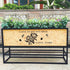 Flower Market Stencil, Large Spring Wildflower Stencils Farmhouse Stencils for Painting on Wood, Craft Template Wood Burning Stencil for Garden Ca...