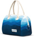 Waves of Change Insulated Recycled Plastic Small Lunch Satchel - 6 Can Capacity, Waves...