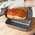 Ecolution Bakeins Healthy Meat Loaf Pan Set – Loaf Pan and Perforated Tray – PFOA, BPA, and PTFE Free Non-Stick Coating – Heavy Duty Carbon Steel ...