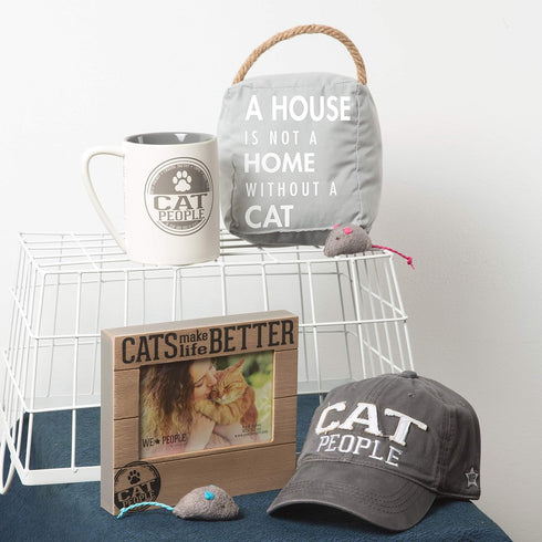 Pavilion Gift Company 67266 We People-Cats Make Life Better 4x6 Picture Frame...