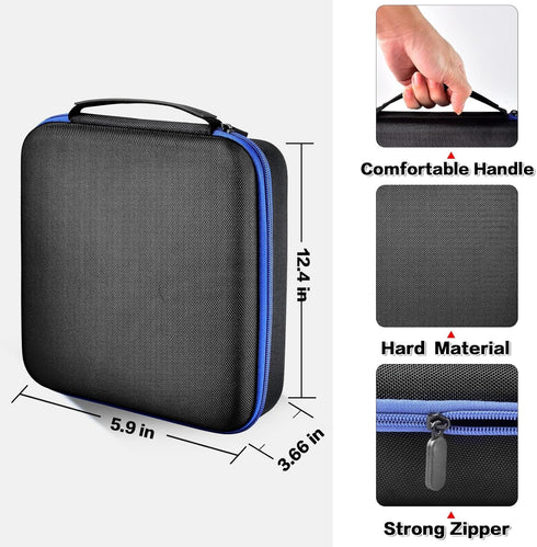 Case for Dremel Versa Power Scrubber Kit Cleaning Tool PC10-07/ PC360-5 Grout Brush, Bathroom Shower Scrub Kitchen & Bathtub Cleaner Holder for Mo...