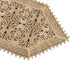 Simhomsen Beige Lace Table Runner Dresser Scarf Embroidered Rose Flower 16 × 72 Inch Long...