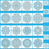22Pack Mandala Painting Craft Stencils – Mandala Templates 6 x 6 in and 3.5 x 3.5 in Reusable Painted Painting Stencils? Stencils for Painting On ...