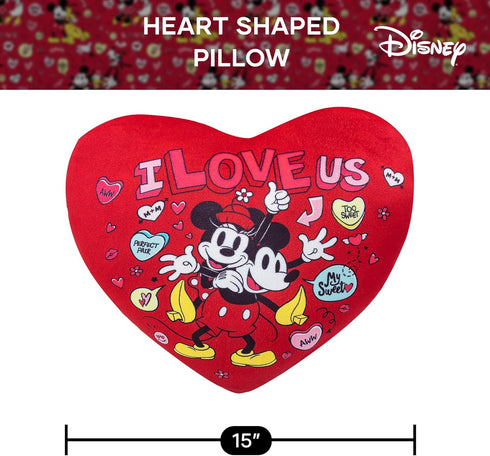 Northwest Mickey Mouse Shaped Cloud Pillow, 15", I Love Us...