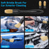 9 Pcs Car Detailing Brush Set No Scratch for Clean Interior or Exterior, Dashboard, Air Vent, Leather Seats, Emblems, Tires, Engine Bay (6 PCS Rep...