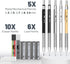 Mr. Pen- Metal Mechanical Pencil Set with Leads and Eraser Refills, 5 Sizes - 0.3, 0.5, 0.7, 0.9 and 2 Millimeters, Sketching/ Drafting Pencil...