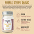 Burlap & Barrel Purple Stripe Garlic -As Seen on Shark Tank! Alternative to Fresh/Granulated Garlic- Savory Sweet Flavor to Tomato Sauces, Fried C...