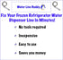 Premium Frozen Water Line Tool - Quickly and Easily Unfreeze Your Refrigerator Water Dispenser...