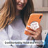 Phone Grip Compatible with MagSafe, Detachable Clear Flower Phone Grip Holder Collapsible, Compatible with Kindle, Smartphone Tablet Cell Phone Ac...