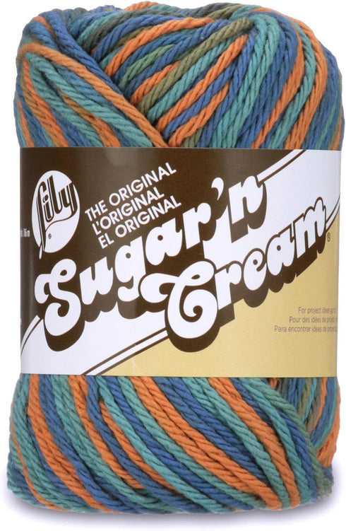 Lily ORIGINAL OMBRE Yarn, 2 oz, Capri...