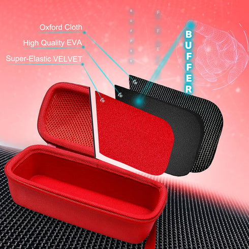 XANAD Hard Case for JBL FLIP 6 or FLIP 5 or FLIP 4 or FLIP Essential or Sono Roam 2/1 Waterproof Portable Bluetooth Speaker- Travel Carrying Stora...