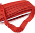 MegaPet Polyester Fringe Tassel Lace Trim 1 Inch x 82 Feet Chainette Fringe Fibre Trim DarkRed for Sewing Quilting Lampshade Curtain Decoration...