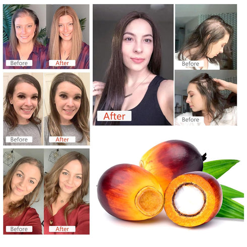 Batana Oil for Hair Growth, Natural Unrefined Batana Oil for Hair Growth, Nourish Scalp and Reduce Hair Loss Hair Oil, Batana Essential Oil for Ey...