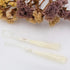 VAPKER 100 Cream Tassels 13cm/5-Inch Silky Soft Tassels with 2-Inch Cord Loop for Jewelry Making, DIY Projects, Bookmarks...