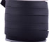 KONMAY Faux Suede Leather Cord, 10 Yards 10.0x1.5mm Black Micro Fiber Lace, Flat Synthetic Leather Strips for Jewelry Making, Crafting...