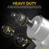 LEXIVON Impact Socket Adapter Combo Kit, 7-piece Increaser, Reducer & Extension Set | 1/4"-3/8"-1/2" Impact Driver Conversions, Active Rust Protec...