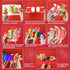 8pcs Dragon Honeycomb Handheld Toys Chinese New Year Dragon Making Ornament Kit Education Playset Chinese Dragon Toys...