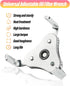 Adjustable Carbon Steel Oil Filter Wrench, 2-1/2 in to 4.5 in, 3 Jaw Design, 2 Way Removal Tool Set...