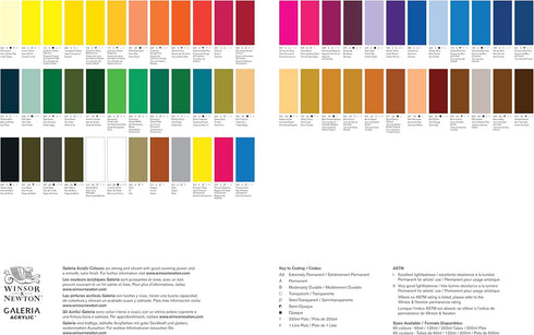 Winsor & Newton Galeria Acrylic Color, 60ml (2-oz) Tube, Pale Rose Blush...