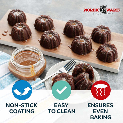 Nordic Ware Brownie Bundt Pan...