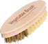 REDECKER Hard and Soft Side Vegetable Brush - Beechwood Handle - 2 Different Bristle Strengths for Cleaning Delicate or Tough-Skinned Vegetables, ...