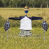 Bird Scarers for Garden, 2Pack Fake Owls to Keep Birds Away Bird Reflective Devices Double Sided Bird Reflectors to Keep Birds Away from Garden Pa...