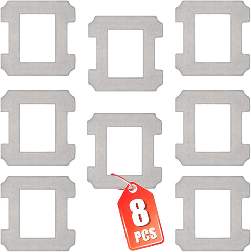 8 PCS Washable Mop Cloths Cleaning Rag for Ecovacs Winbot W1/W1 Pro Window Vacuum Cleaner Robot Replacement...