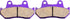 SCITOO Carbon Fiber Brake Pads Fit for 83 84 85 86 87 88 89 90 91 92 93 94 95 96 97 98 99 00 for Honda...