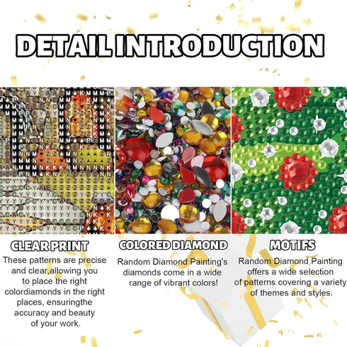 4 Pcs Special Shape Rhinestone Diamond Art Painting Kits, Animals Diamond Art Kits for Adults Beginner, DIY Diamond Dots Art Painting by Number fo...