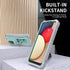 DUOPAL for Samsung Galaxy A02S Case, Military Grade Protection Dual Layer Shockproof Case with Tempered Glass HD Screen Protector and Kickstand Co...