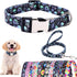 Dog Collar and Leash Set for Daily Outdoor Walking Running Training,Design for Large Boys Girls Dogs Cats Pets(L)...