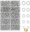 jump rings for jewelry making, 4600Pcs Silver Jump Rings with Jump Rings Open/Close Tools for Jewelry Making and Necklace Repair (Assorted Sizes)...