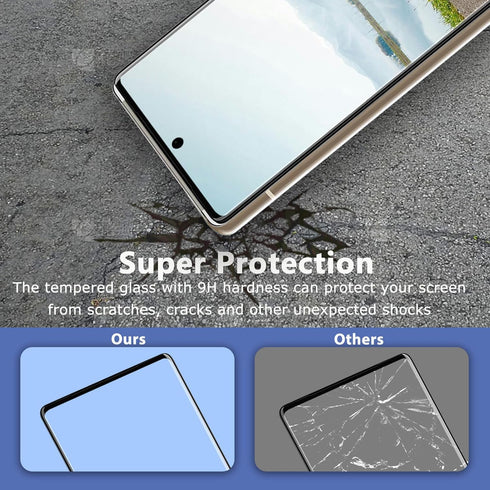 Screen Protector for Google Pixel 6 Pro, Tempered Glass Screen Protector, Shock-Resistant, Touch Sensitive, 9H Hardness, HD Clear, 2 Pack Screen P...