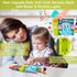 FPVERA Baby Cloth Book Sensory Books for Babies 0+ Months Baby Book for Toddlers Infant Toys Newborn Soft Cloth Touch Feel Tummy Time Book with Mu...
