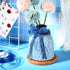 6 Rolls Sheer Chiffon Ribbon Organza Satin Ribbon Transparent Chiffon Ribbon for Wrapping Decorating Valentine's Day Wedding Birthday Bouquet Garl...