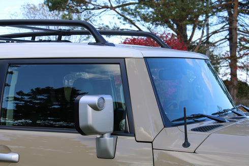 AntennaMastsRus - Short Rubber Antenna fits Toyota FJ Cruiser (2007-2015) - USA Stainless Steel Threading - The Original 6 3/4 Inch Accessories - ...
