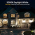Dusk to Dawn LED Outdoor Light Bulbs 40W Equivalent, A19 Automatic On/Off Sensor Light Bulb Daylight 5000K, Dusk to Dawn Light Bulbs for Outdoor L...