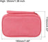 MECCANIXITY Electronic Organizer Case Travel Cable Organizer Bag Single Layer Waterproof Pouch Carry Case for Cable, Cord, Charger, Pink, 190x110x...