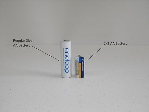 2X 2/3 AA Ni-Mh Battery Westinghouse Rechargeable 1.2 V Volt 150 mAh Reusable Chargeable...