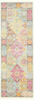 Unique Loom Baracoa Collection Area Rug - Marta (2' 2" x 6' 1" Runner, Multi/ Burgundy)...
