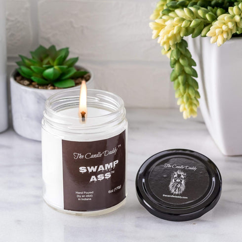 Swamp Ass- Gross Smelly Candle- Stinks...