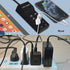 USB Charger,100W USB Charging Station with 10-Port(6 USB-A Port&2 USB-C Port&2 PD20W) Compatible with iPhone 15/14/13/13pro Max 12/12 Mini/12Pro/1...