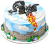 Decopac Dragon Creations Cake Decorations - Cake Topper, Gray...