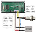 DIGITEN 4 Digital Red LED Tachometer RPM Speed Meter + Hall Proximity Switch Magnet Sensor NPN for Lathe Conveyor Belt...